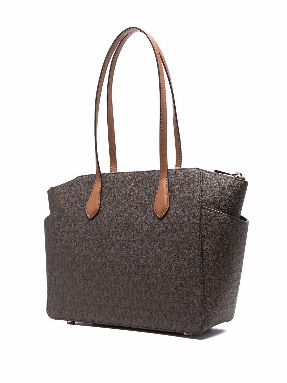 MICHAEL Michael Kors Marilyn Medium Tote Bag in Brown | Lyst