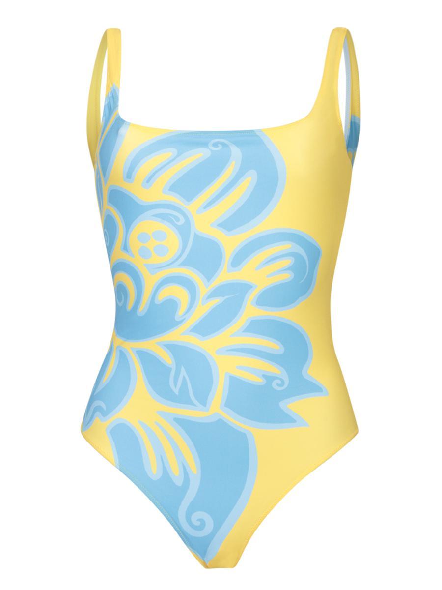 ワンピース水着 Etro Printed One-Piece Swimsuit ETRO Tie-detailed printed swimsuit | NET-A-PORTER