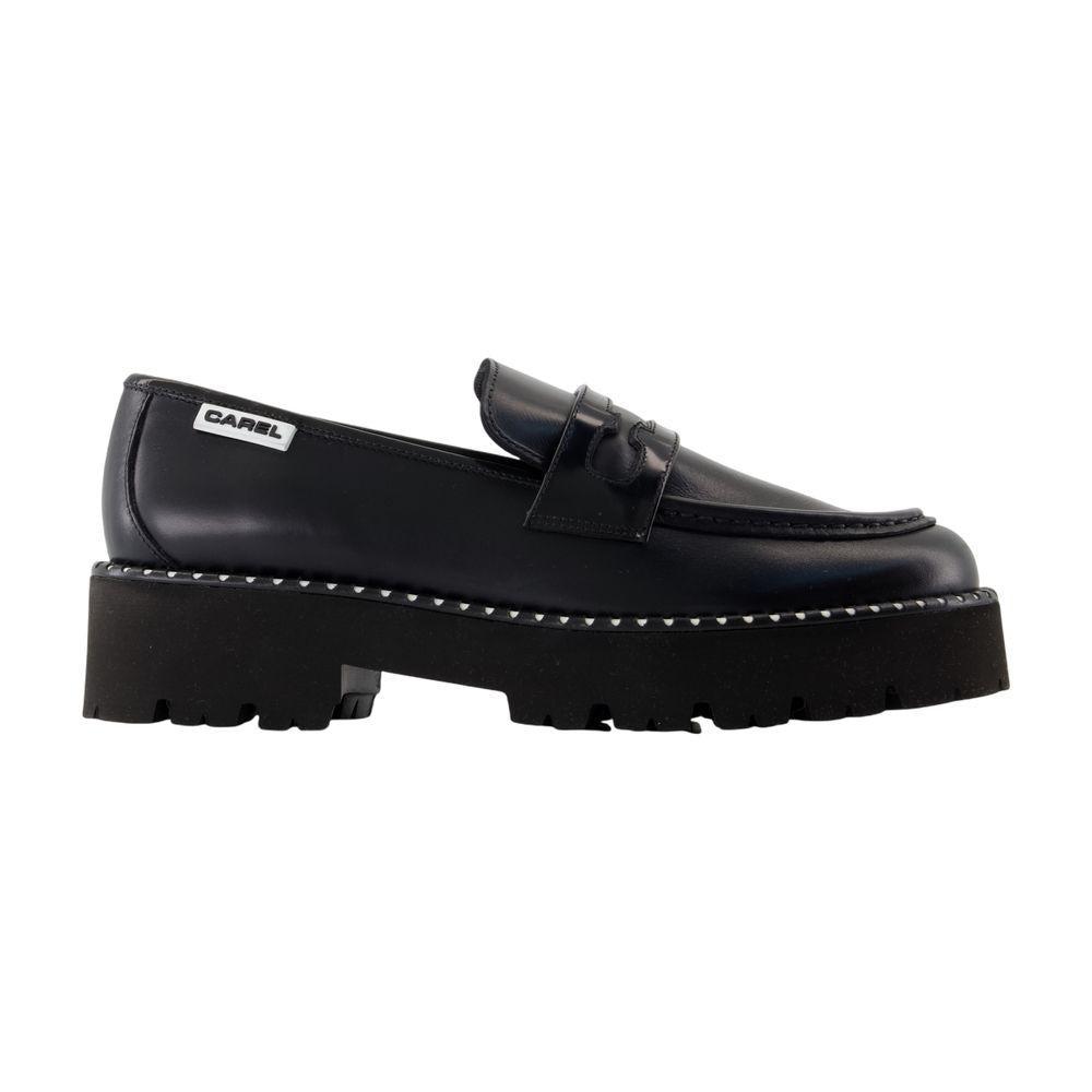 ローファー・オックスフォード CAREL PARIS Women Shoes 332062BLACKPATENTLEATHER Black Women's Designer Loafers | Carel Paris