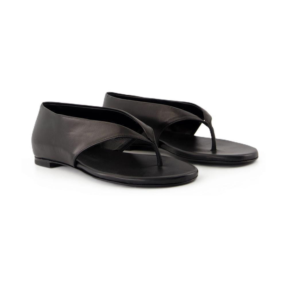 サンダル・ミュール Courreges Sandals - Courreges - Leather - Black 22323096_53729591_1000.jpg