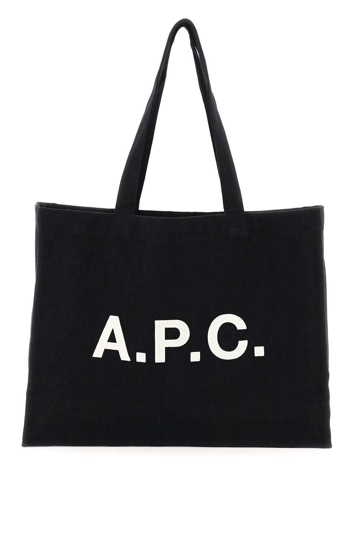 A.P.C. 'diane' Tote Bag in Black for Men | Lyst