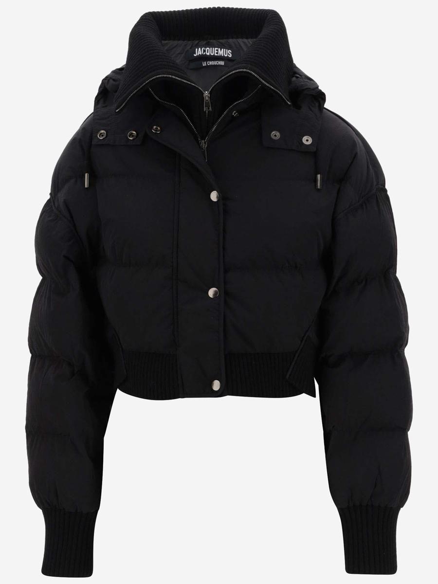 Jacquemus La Doudoune Caraco Down Jacket in Black Lyst