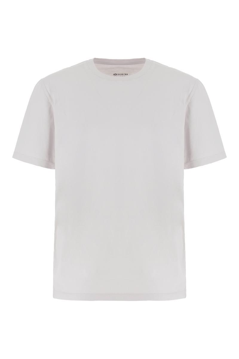 MAISON MARGIELA WHITE ウール混 Tシャツ White Maison Margiela T-shirts for Men | Lyst