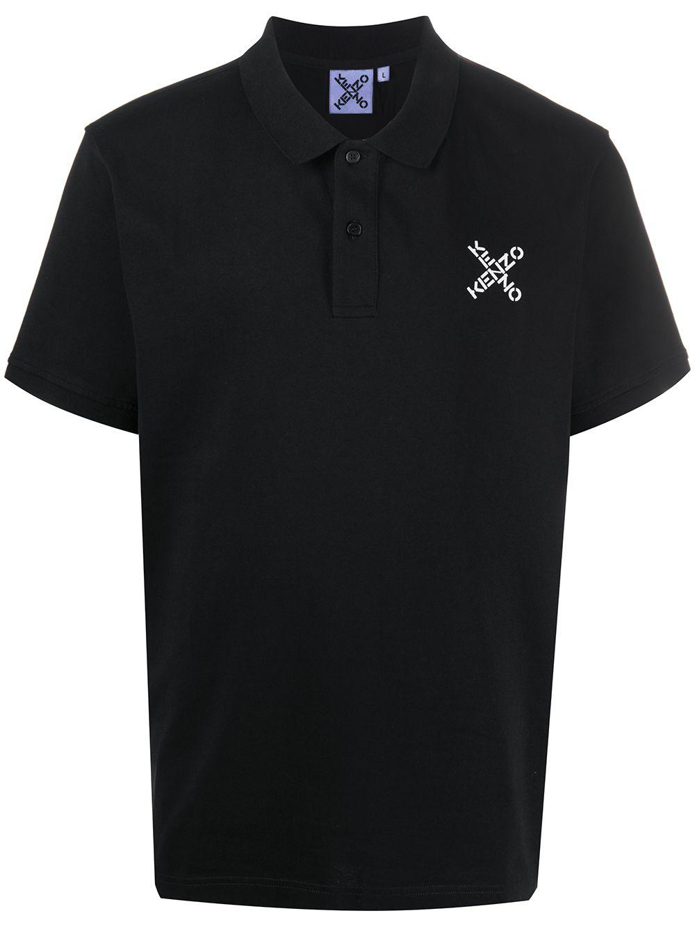 KENZO Cotton Sport Logo Embroidery Polo 