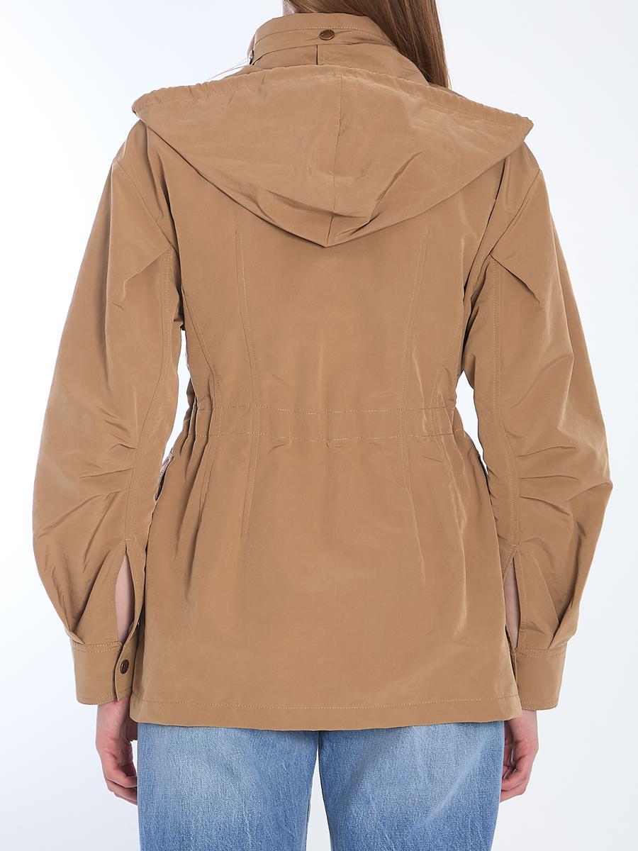 Moncler Nades Parka in Blue | Lyst