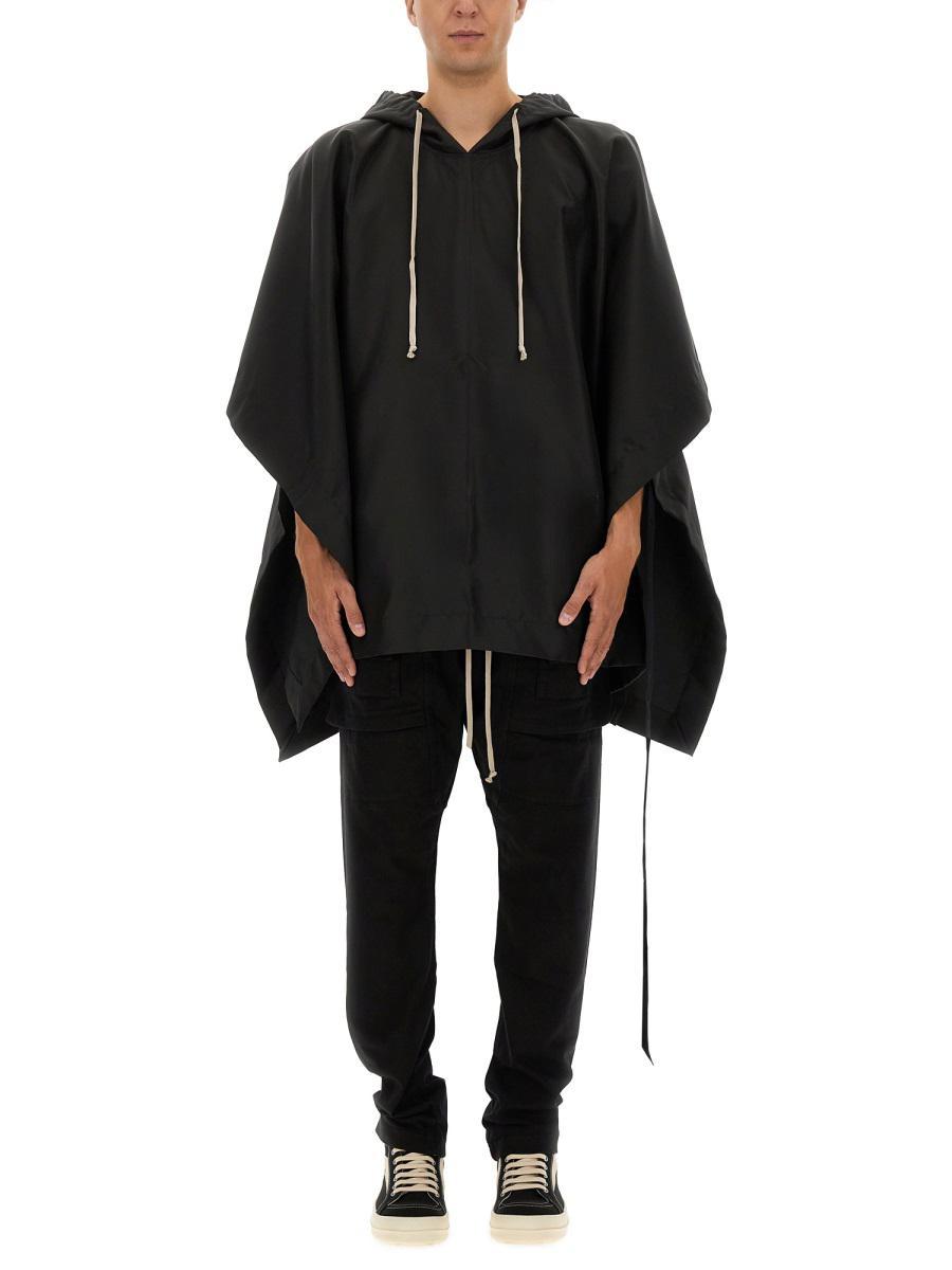 関税送料込★RICK OWENS☆shearling hooded cape ケープ 関税送料込☆RICK OWENS☆shearling hooded cape ケープ