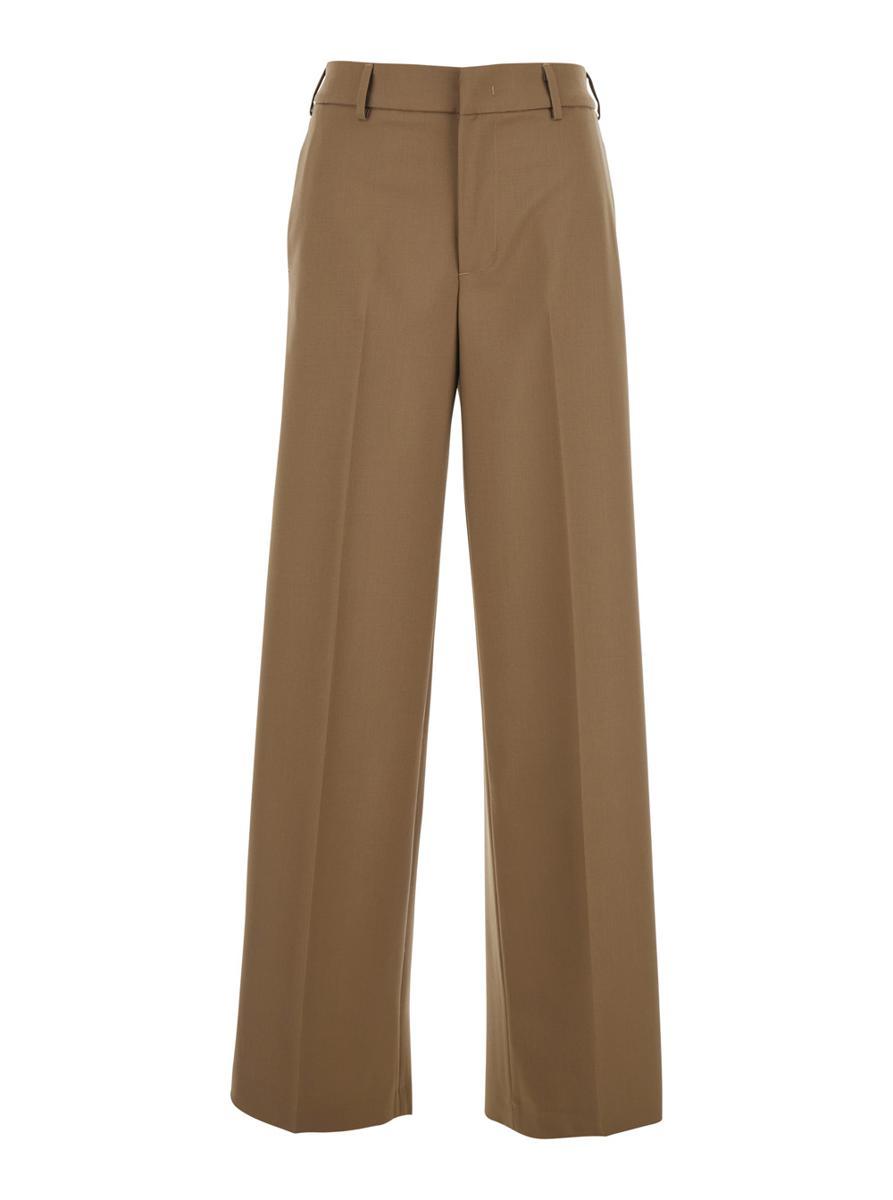 パンツ Pt Torino Half Elasticated Waist Wide-Leg Pants Pt Torino Half Elasticated Waist Wide-Leg Pants | THE LIST