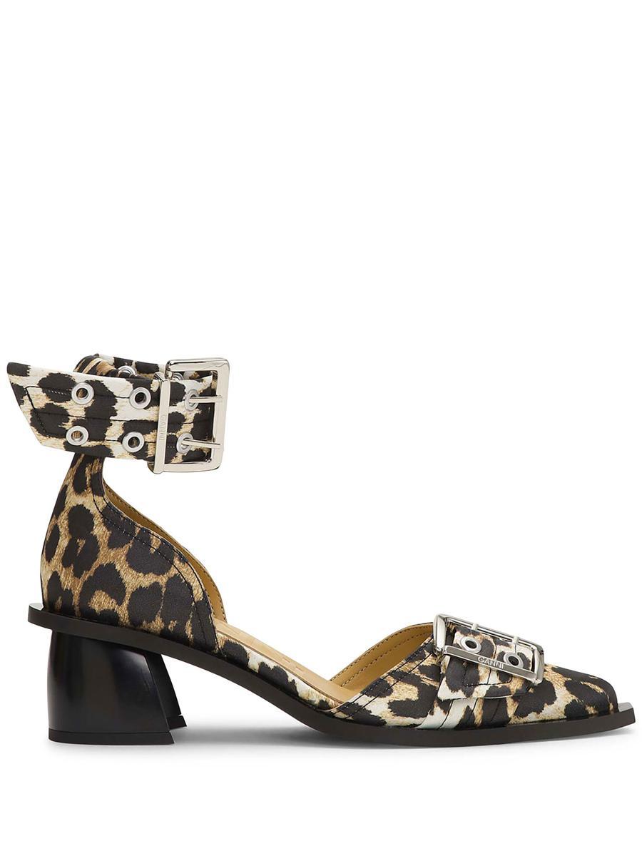 【関税込み】GANNI ブラウン Oleatex シューレース ミュール Ganni Heels for Women | Online Sale up to 61% off | Lyst