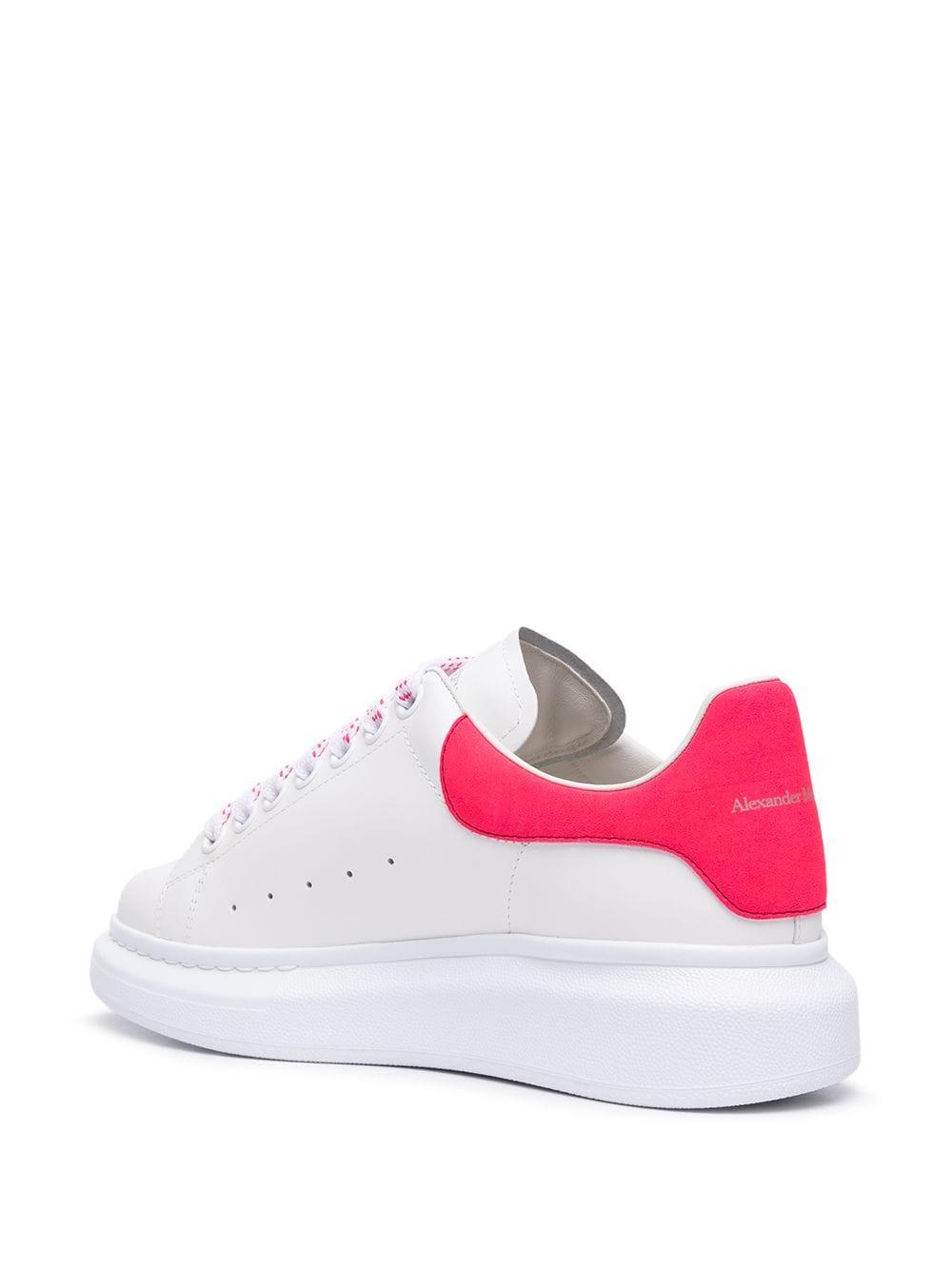 Alexander McQueen Leather Sneakers Fuchsia - Save 53% | Lyst
