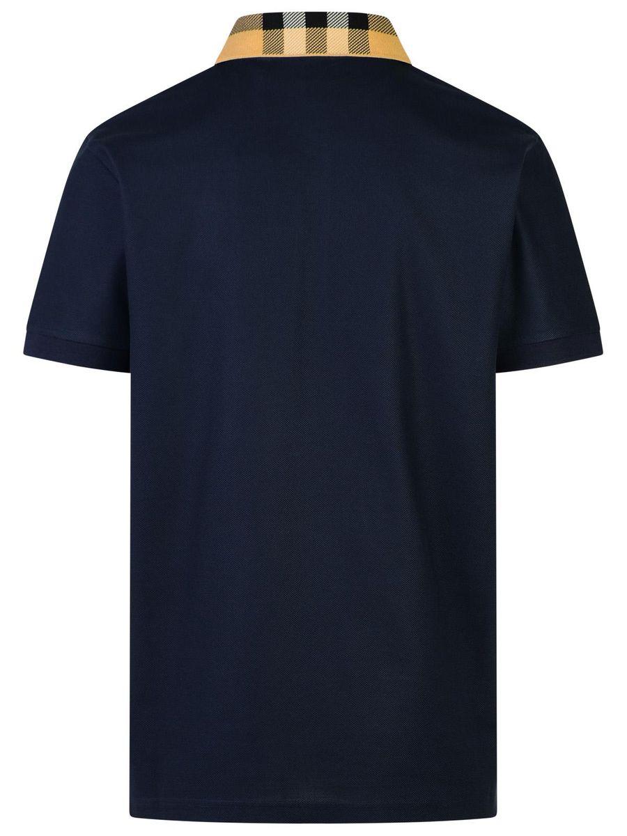 Mens burberry polo shirt sale discount