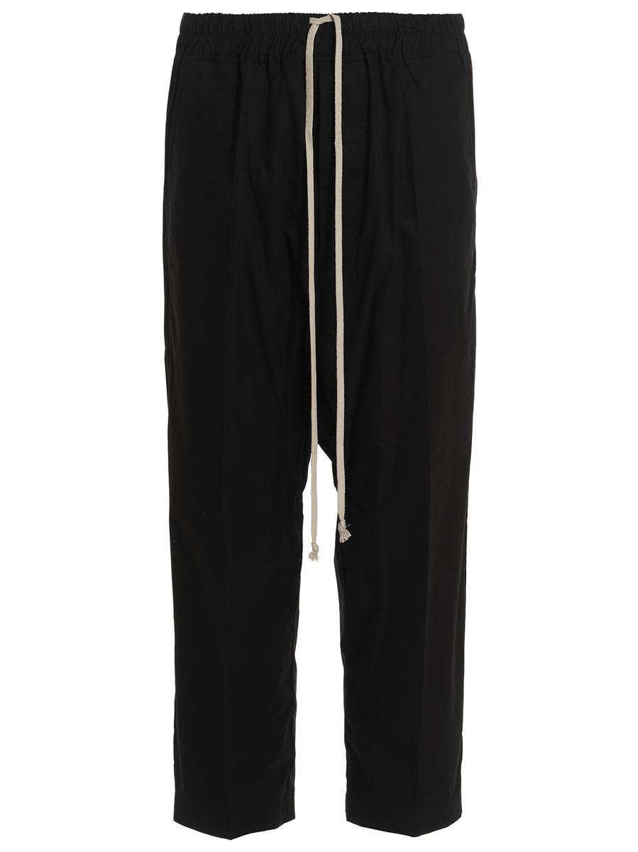 rick owens drawstring cropped pants smcint.com