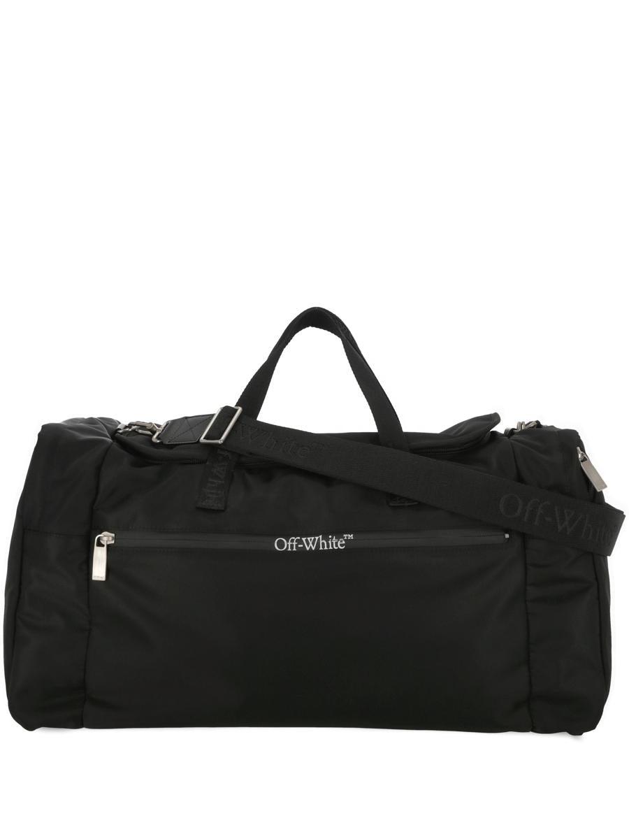 Off white duffle bag strap sale