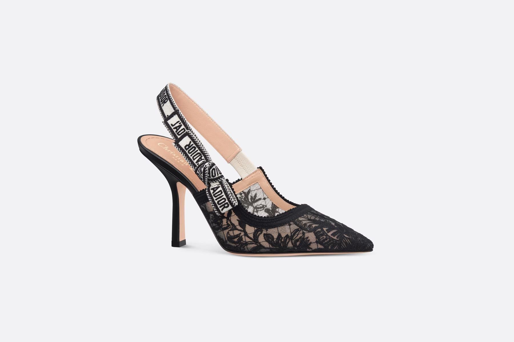 Dior black pumps hot sale