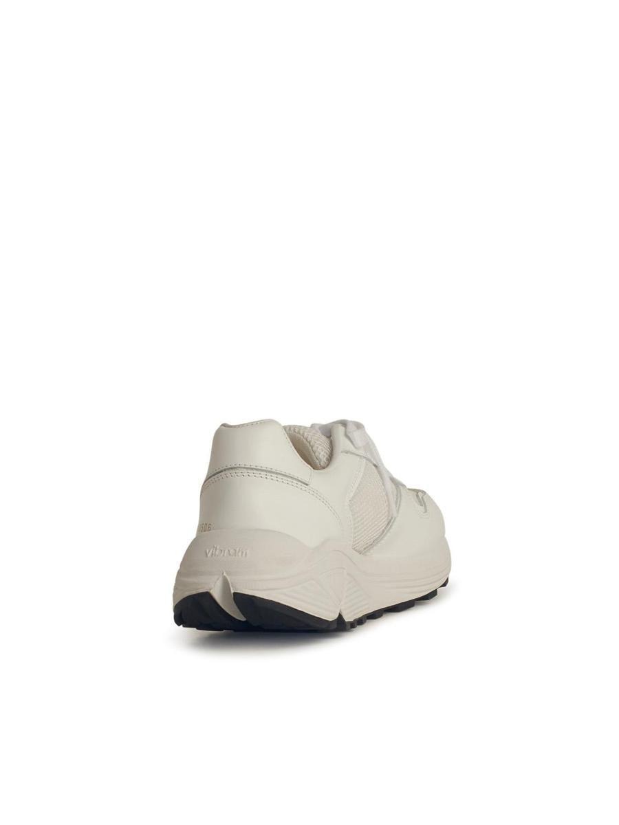 スニーカー Common Projects Runner' White Leather Blend Sneakers Common Projects Runner' Leather Blend Sneakers in White for