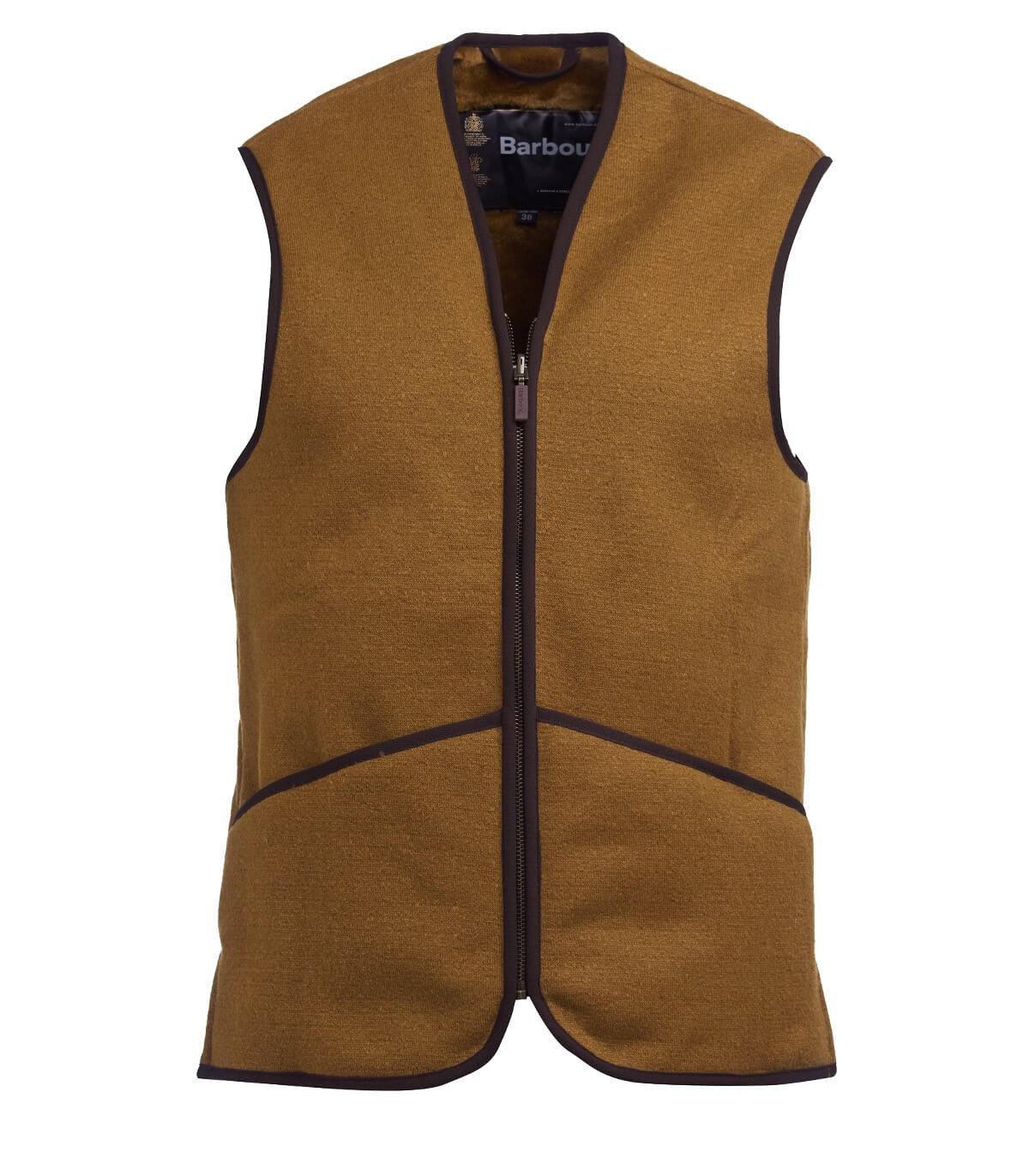 Barbour Warm Pile Liner Brown Vest for Men Lyst