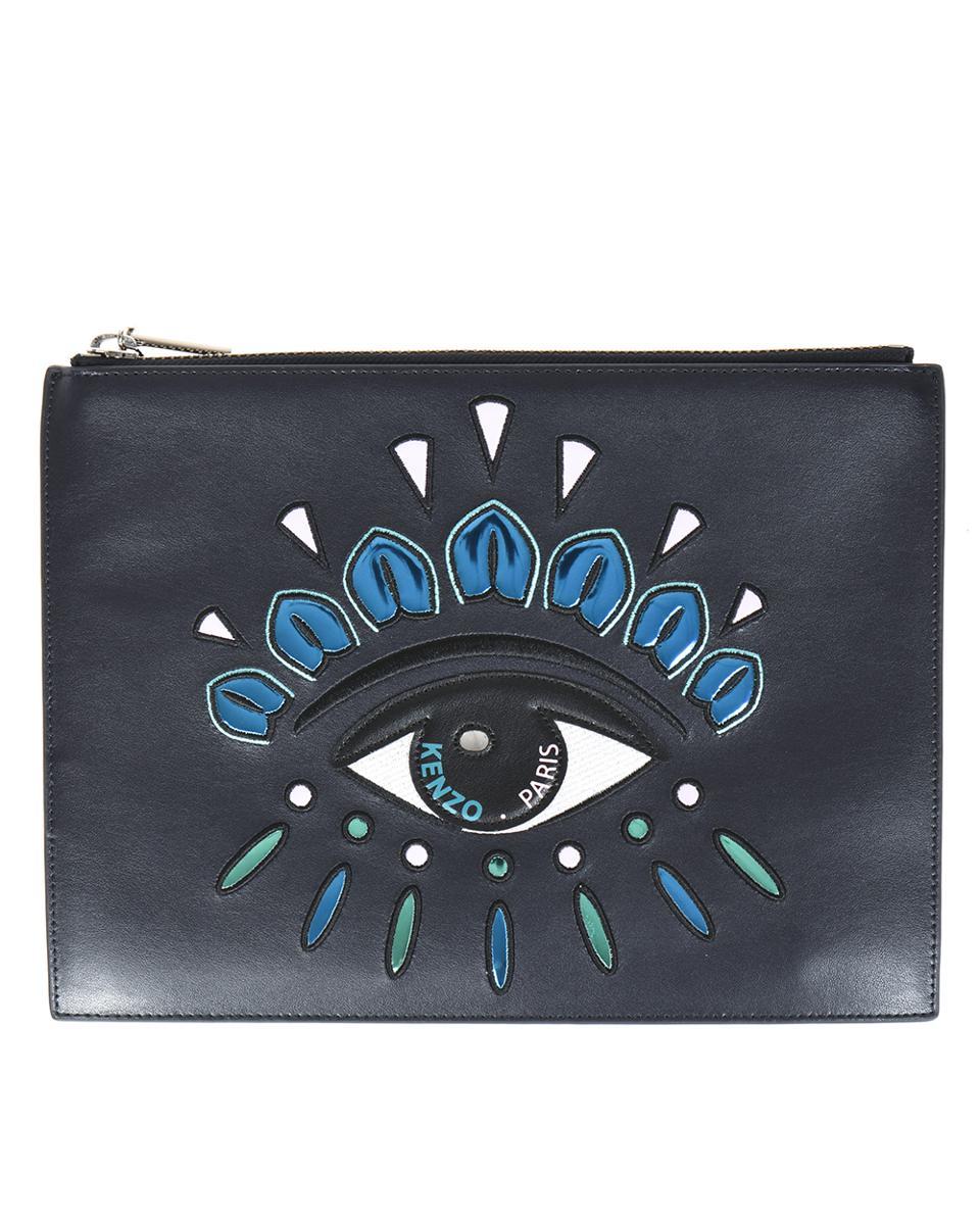 KENZO Bag Pochette in Blue Lyst UK