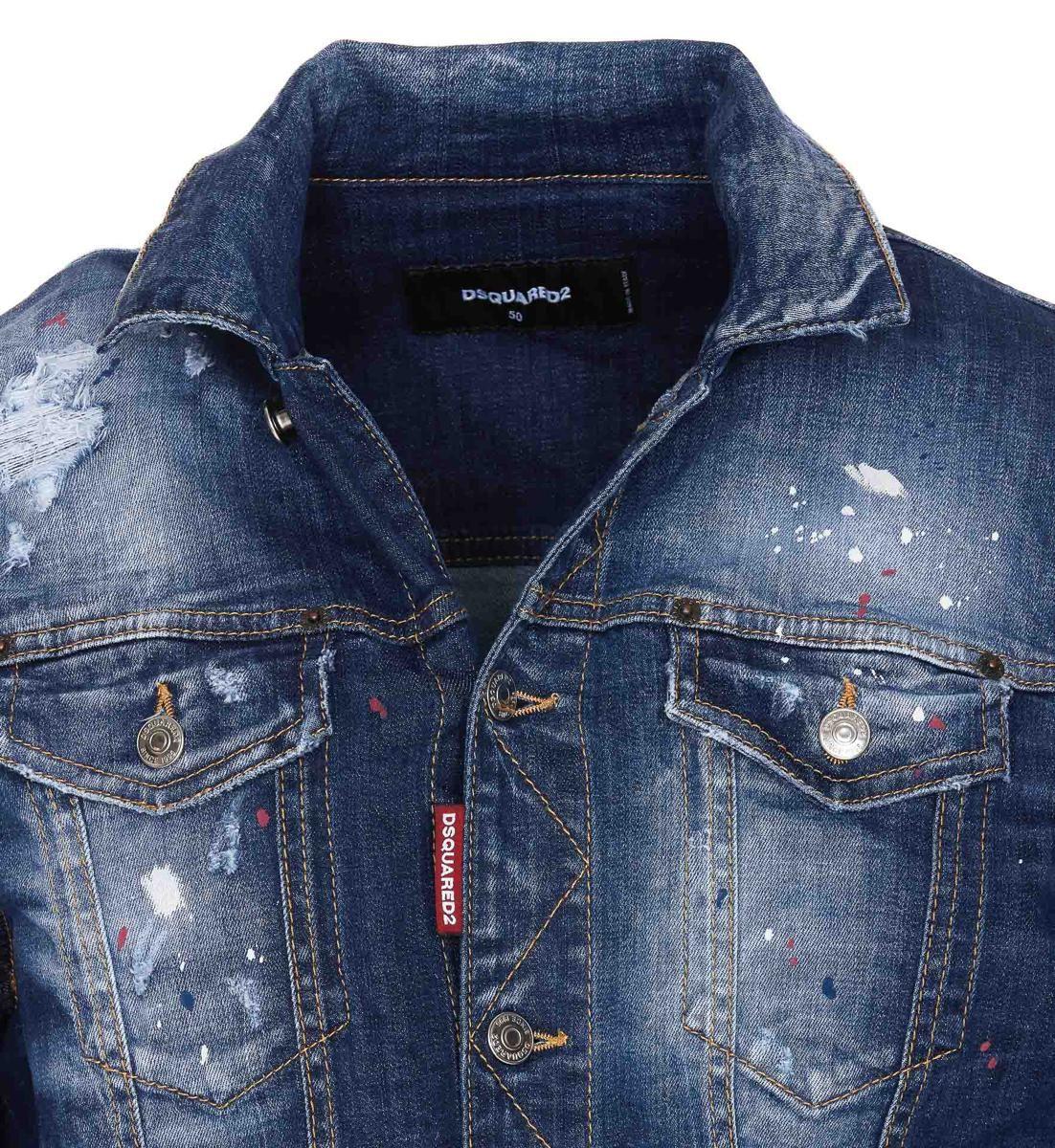 DSquared² Jackets in Blue for Men | Lyst