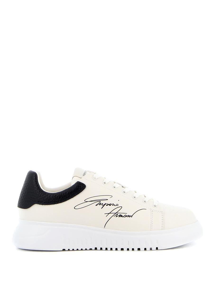 Emporio Armani Sneakers in White for Men | Lyst