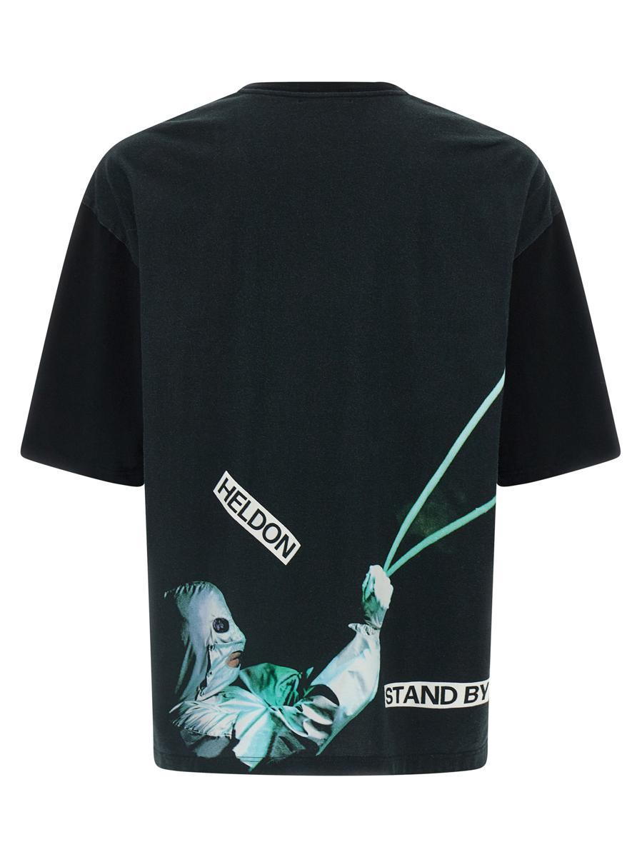 Tシャツ・カットソー UNDERCOVER Undercover T-shirts and Polos (UC1C4813 NAVY) UNDERCOVER Navy Graphic T-Shirt Undercover