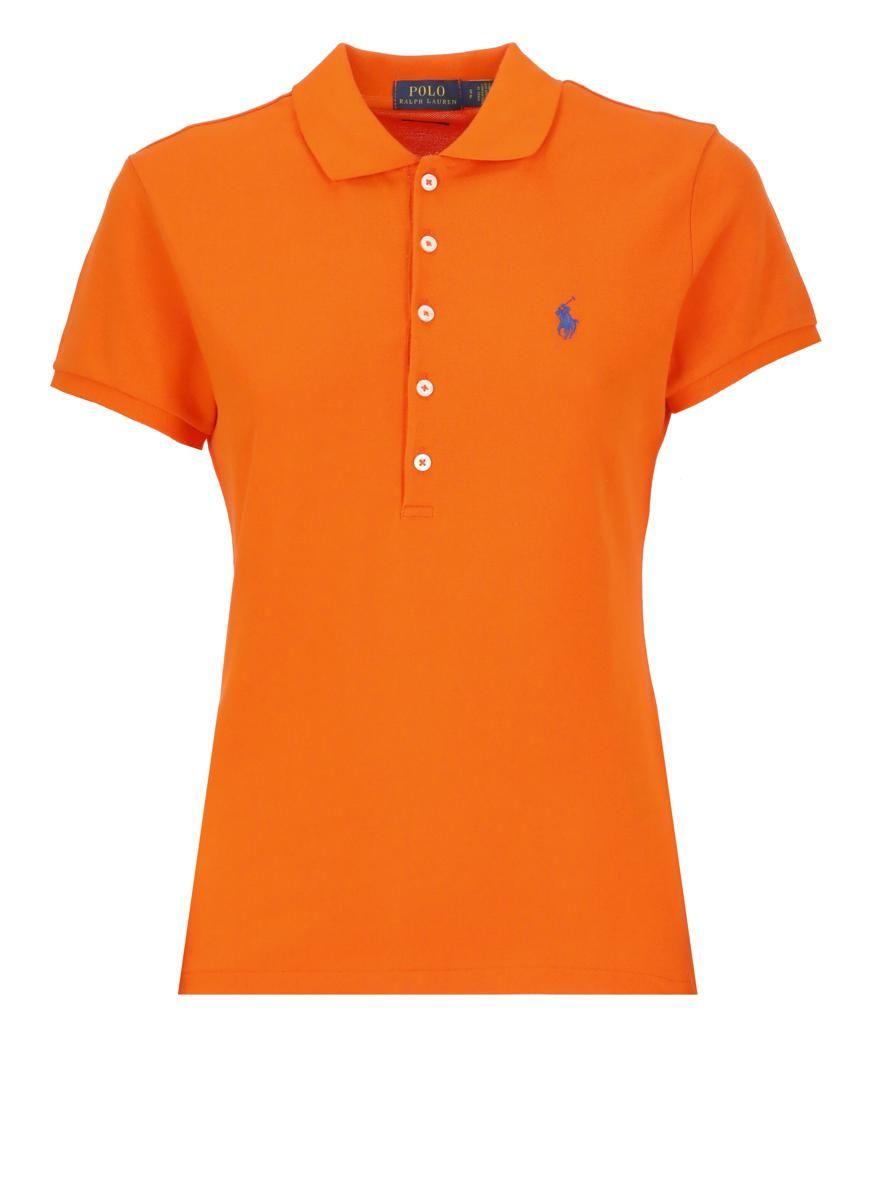 Ralph Lauren Polo With Pony Logo in Orange | Lyst