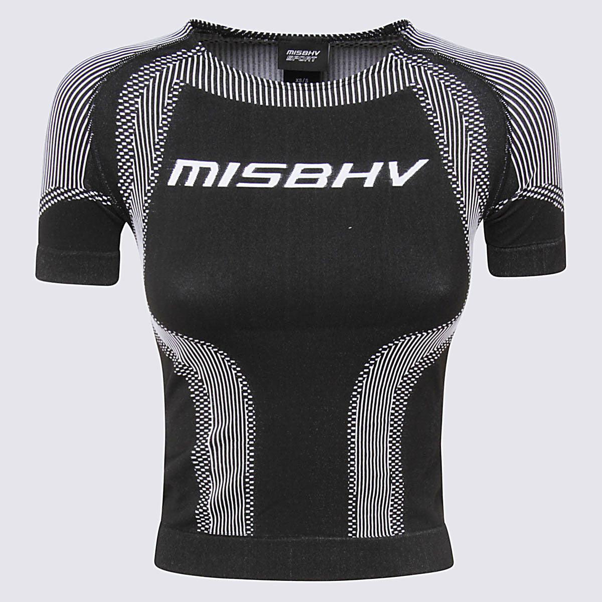 MISBHV Black And White Sports Tshirt Lyst
