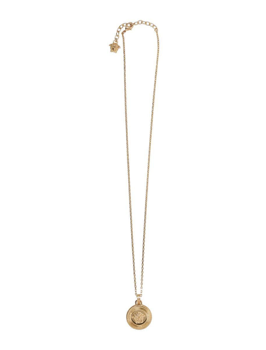 Versace sale coin necklace