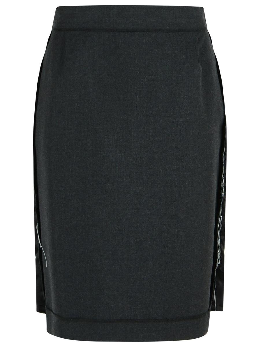 スカート Maison Margiela Black Twill Skirt スカート MAISON MARGIELA Black Twill Skirt Maison Margiela
