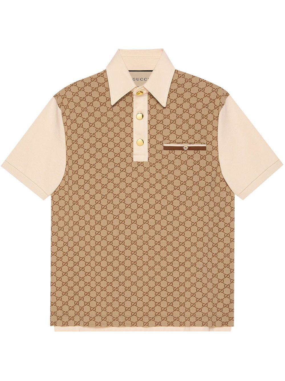 Gucci T-shirts And Polos Beige in Natural for Men | Lyst
