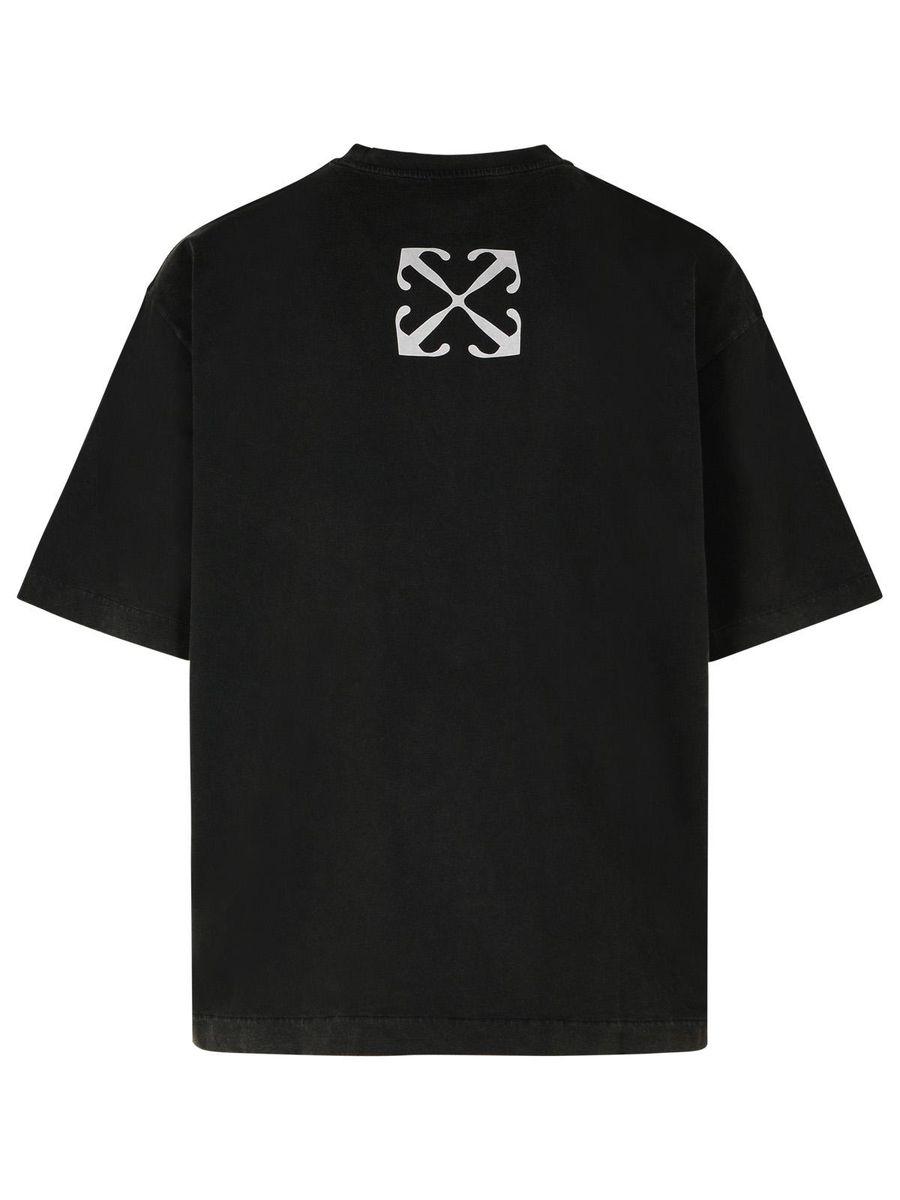 Off White c o Virgil Abloh Off Mary Skate Cotton T Shirt in Black for Men Lyst