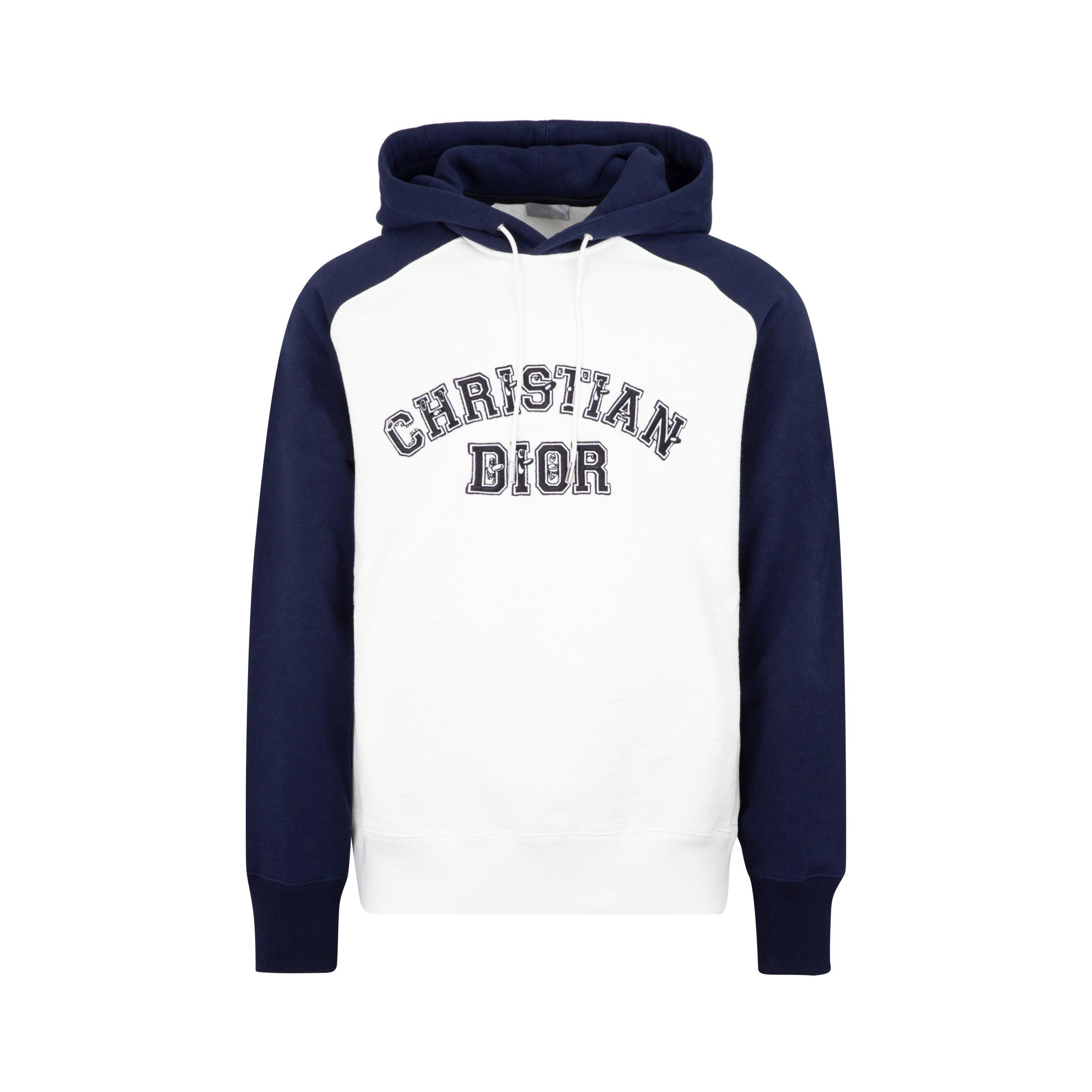 Dior Kenny Scharf Hoodie Sweatshirt in Blue for Men | Lyst