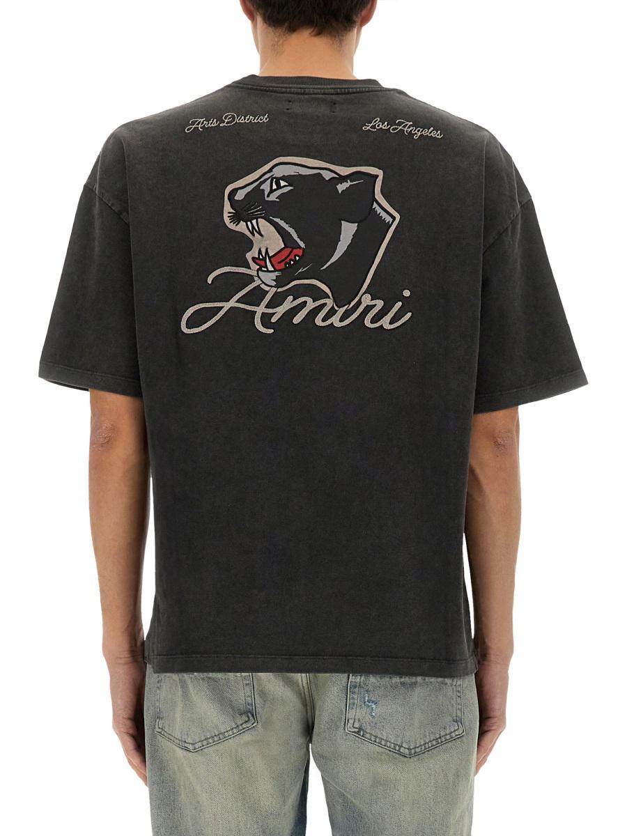 大人気★【AMIRI】Panther 半袖Tシャツ Amiri