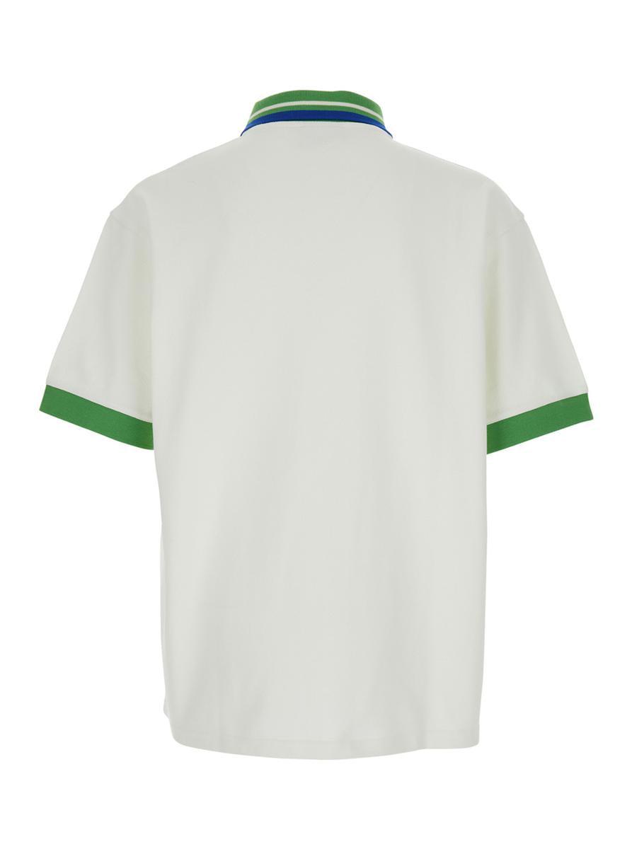 Drole de Monsieur 'Le Polo Piqué Tresse' Polo Shirt With Classic