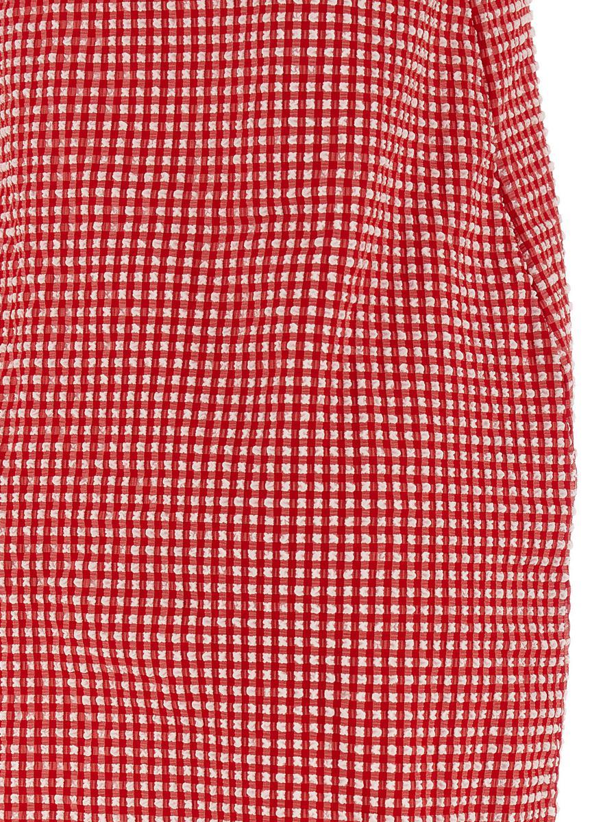 ワンピース Hunza G FW25 'Vichy' dress (HALTERNECKMINIDRESS RED) Red Hunza G Dresses for Women | Lyst