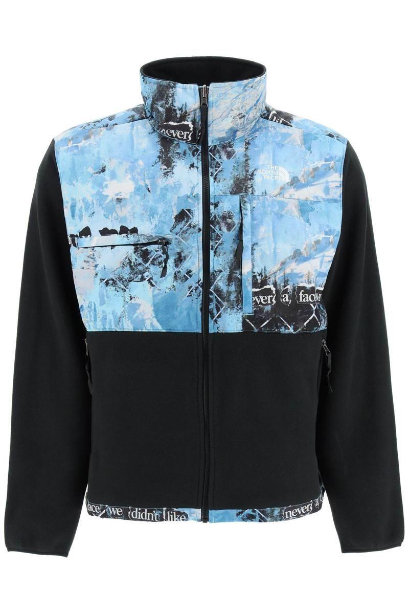 The North Face Denali Fleece Jacket With Nylon Inserts in Blue for