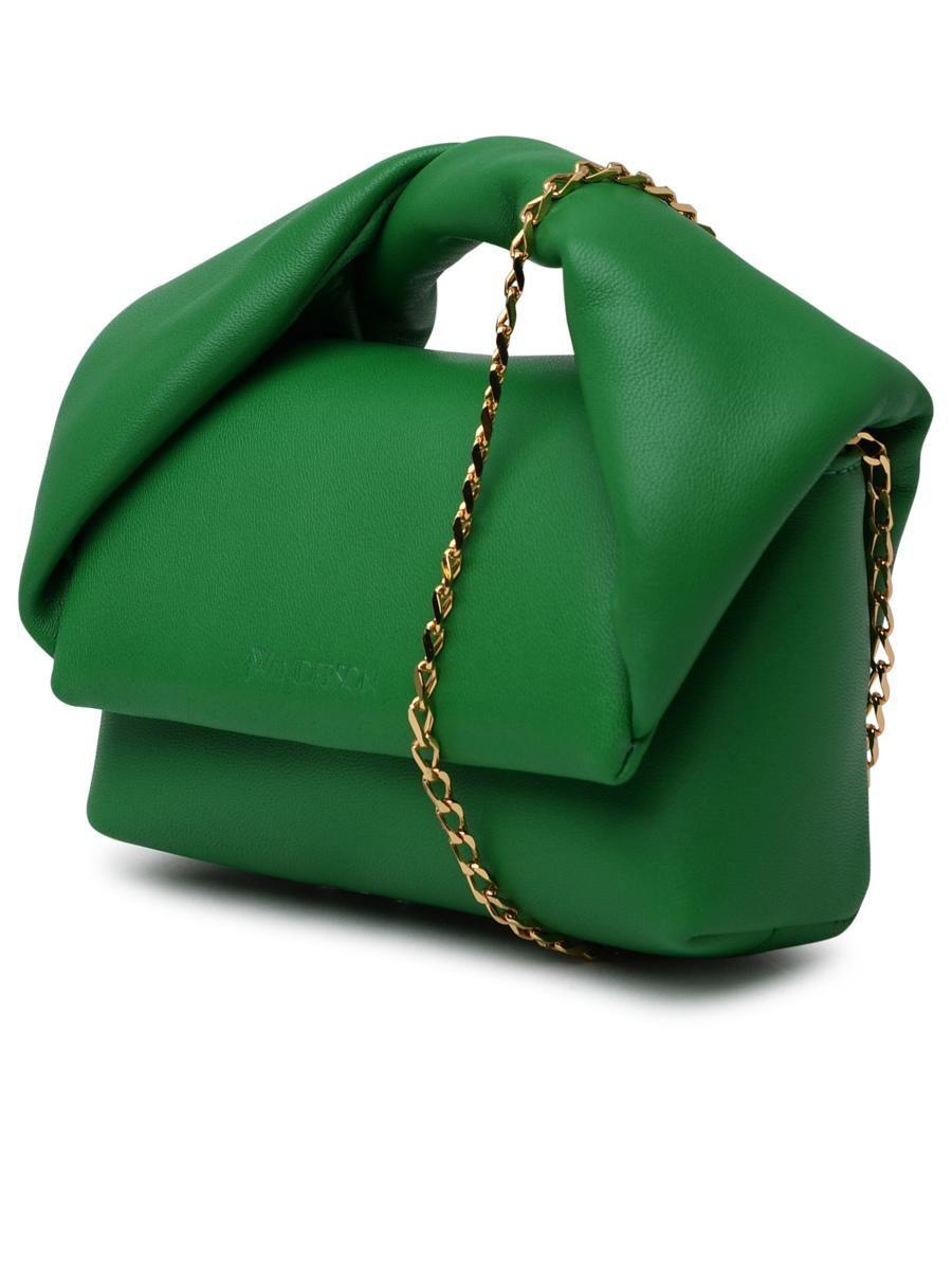 Coach Solid Green Leather Shoulder Bag One Size - 78% off