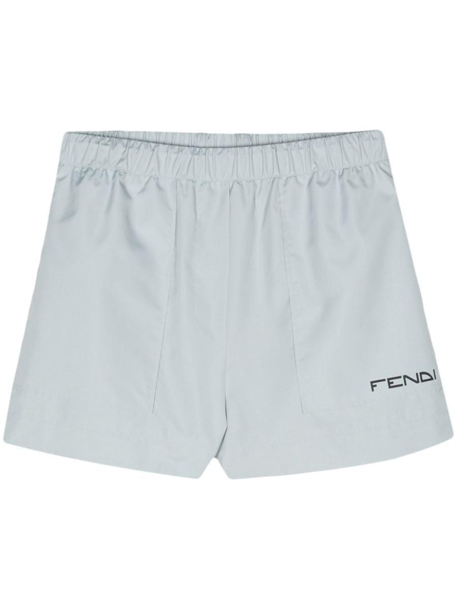 ショーツ FENDI NYLON SHORTS Fendi Nylon Shorts in Gray for Men | Lyst