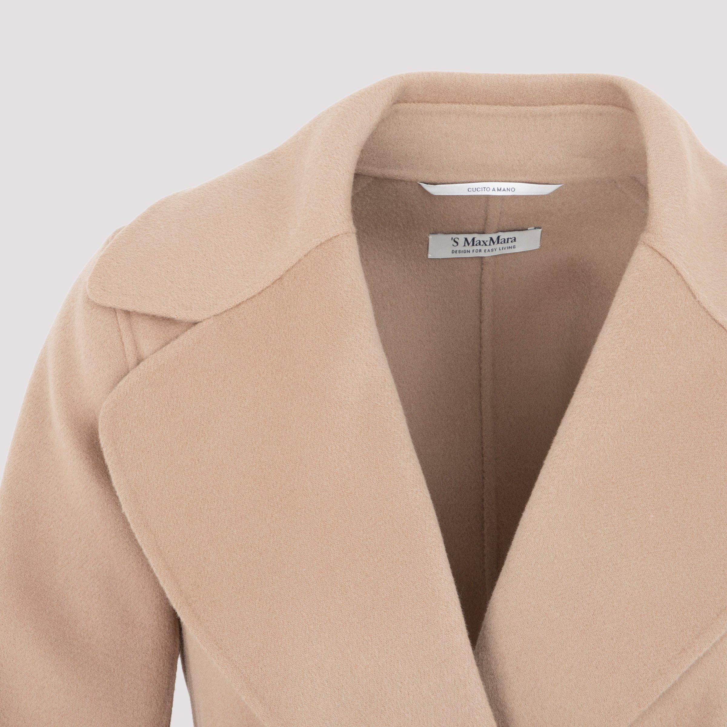 S MAX MARA cappotto in lana ARONA variante 077 colore Avio - Gemma Boutique