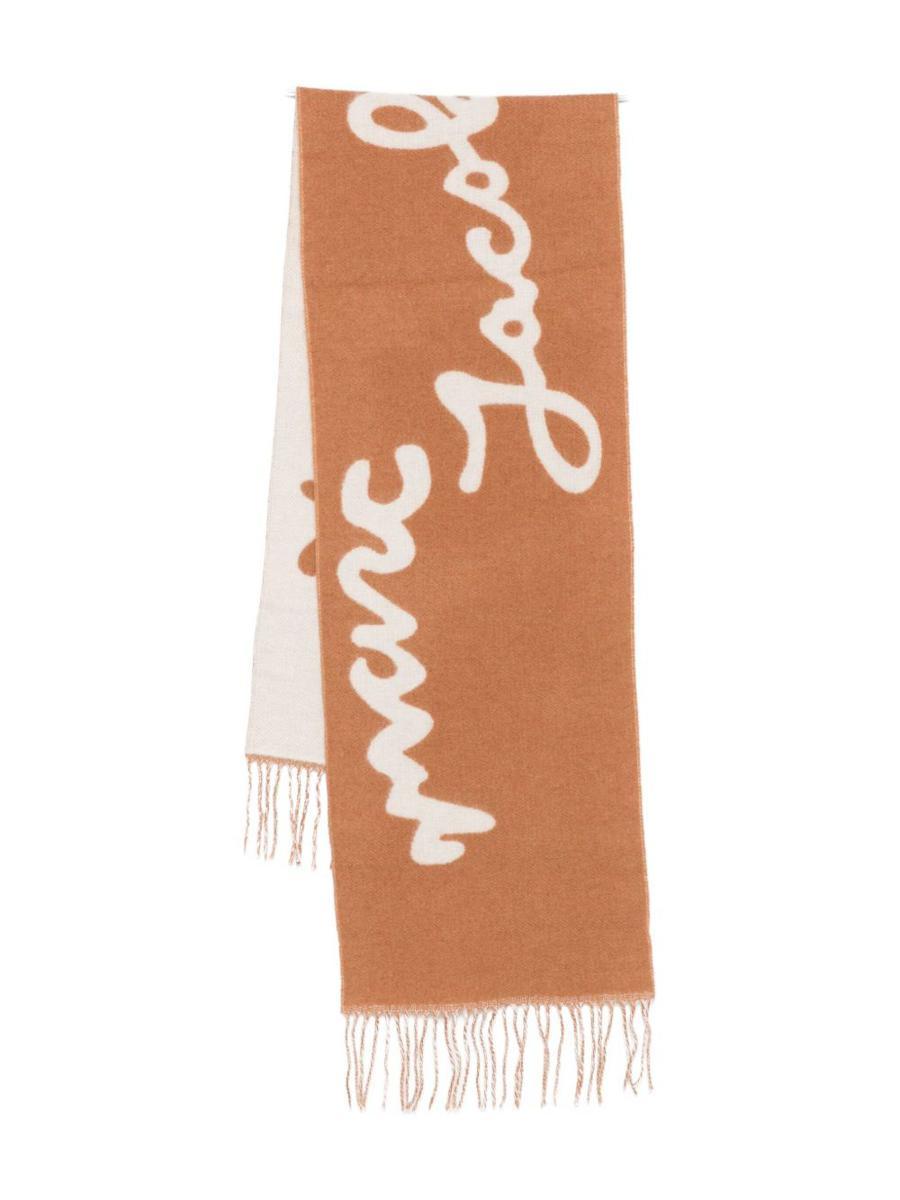 セール☆MARC JACOBS MONOGRAM NKIT SCARF マフラー セール☆MARC JACOBS MONOGRAM NKIT SCARF マフラー (MARC