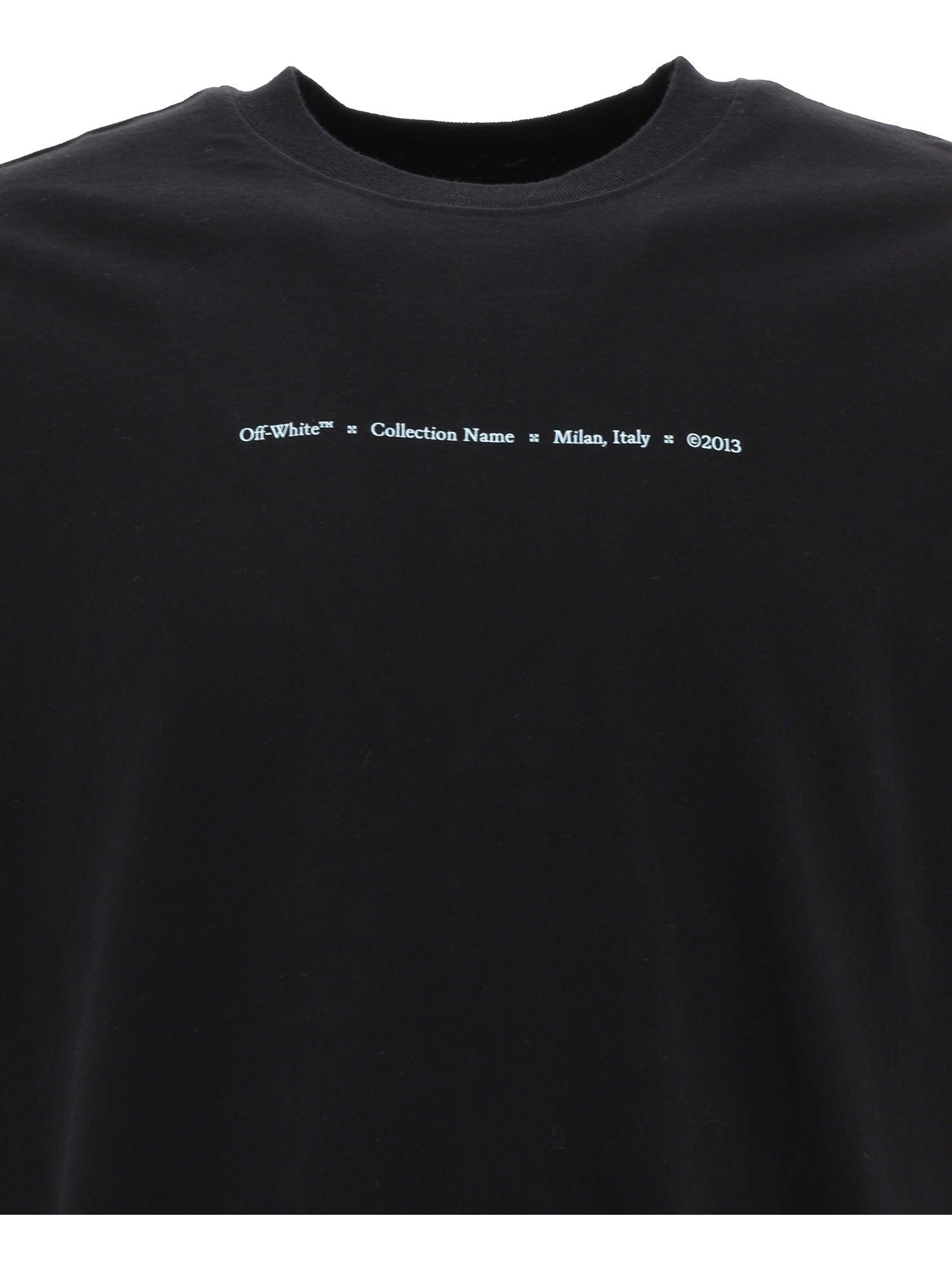 Off-White c/o Virgil Abloh "marker Skate" T-shirt in Black for Men | Lyst