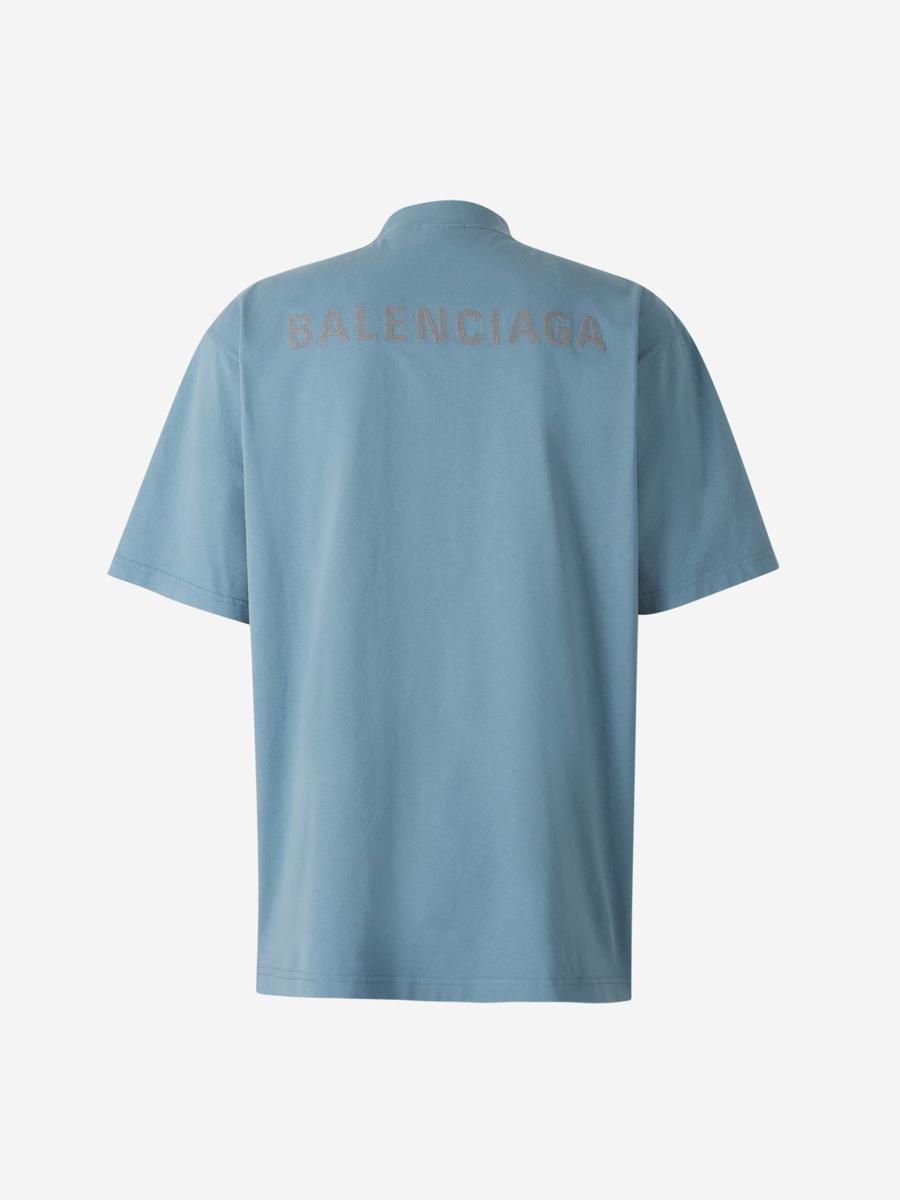 Balenciaga Short sleeve t-shirts for Men | Online Sale up to Balenciaga Short sleeve t-shirts for Men | Online Sale up to