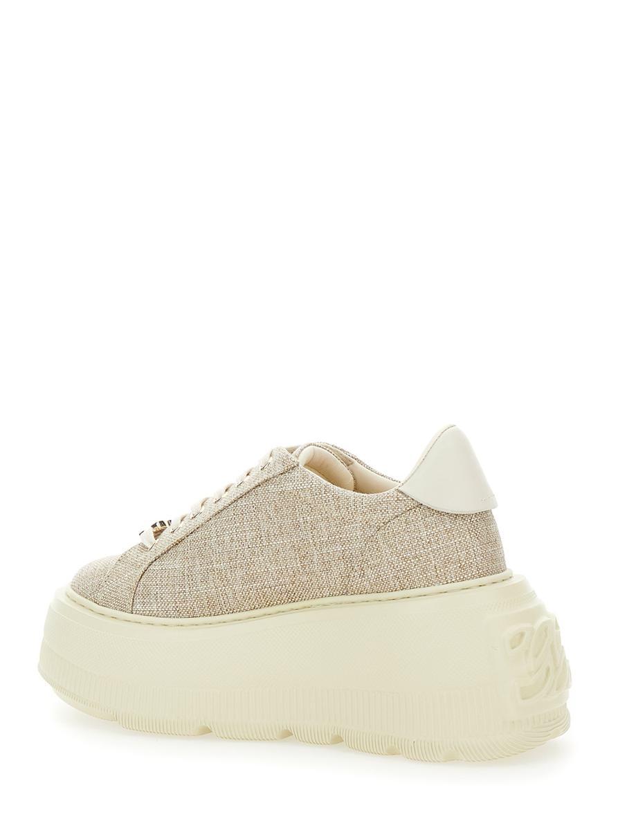 スニーカー CASADEI SNEAKERS MILK Nexus Florence Sneakers in Milk for Women | Casadei®