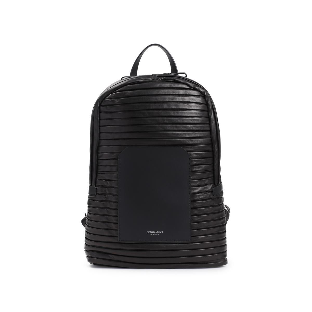 Giorgio Armani Backpacks in Black for Men Lyst Australia