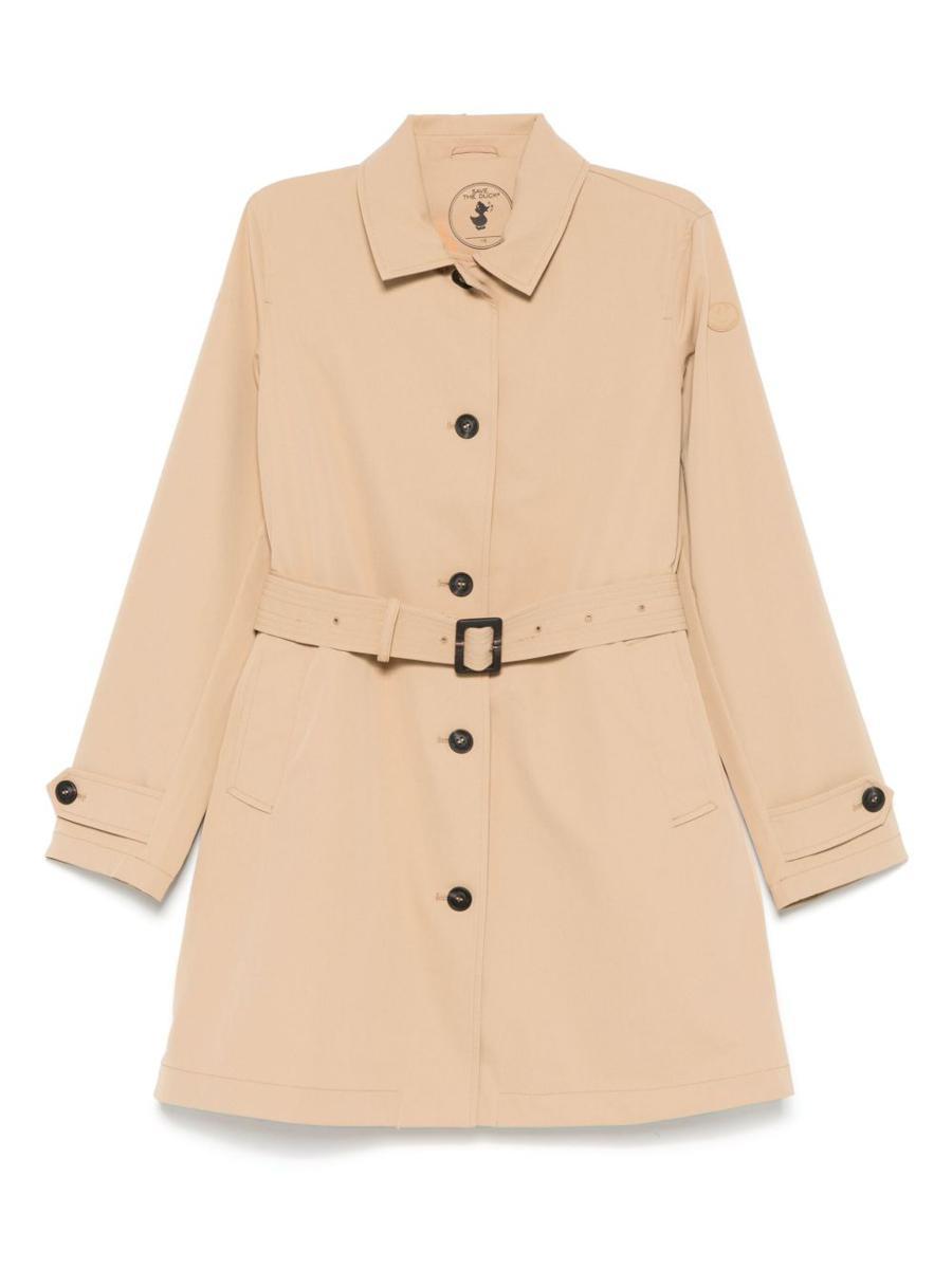 アウターその他 SAVE THE DUCK Woman Trench coat Rope D41088WCOFY18 40019 Save The Duck Outlet: Coat woman - Rope | Save The Duck