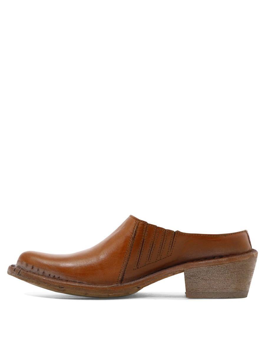 Moma "dallas" Slippers in Brown | Lyst