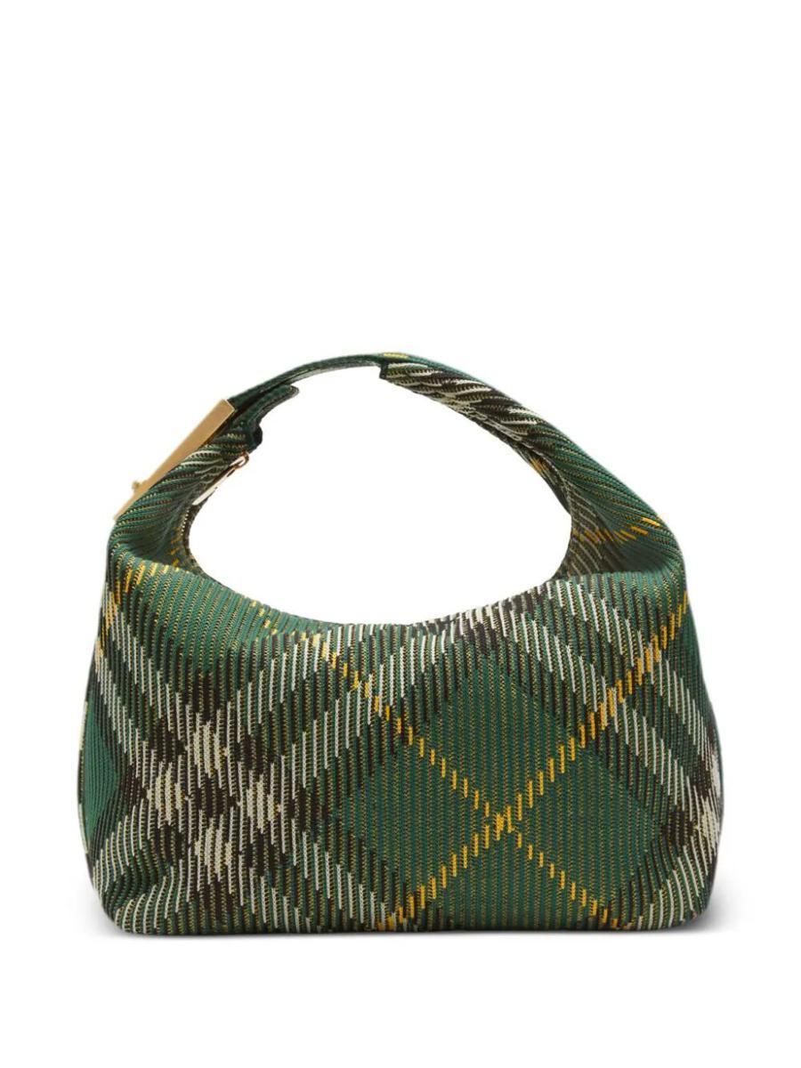 SALE【BURBERRY】Green☆チェック Peg Duffle MIDI ハンドバッグ Green 'Medium Peg Duffle' Shoulder Bag Burberry - Vitkac AS