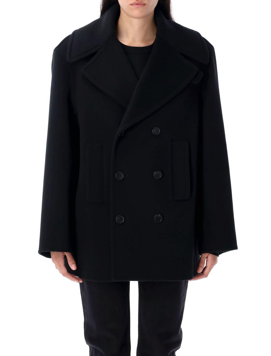 Women's Saint Laurent Coats | Lyst