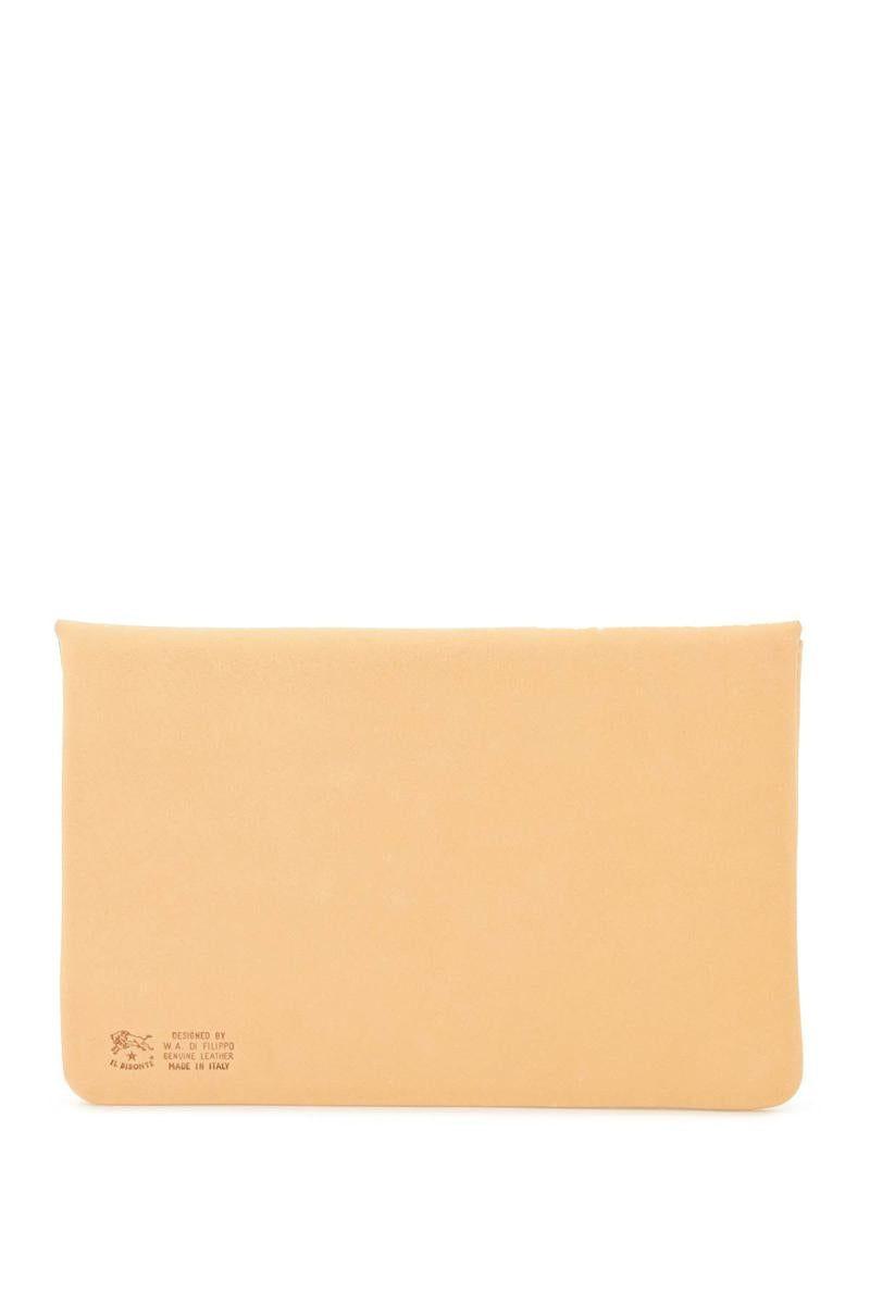 Il Bisonte Leather Pouch in Orange | Lyst