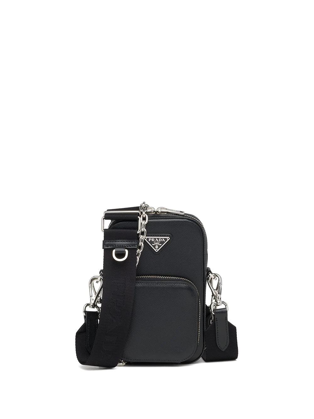 prada double compartment crossbody