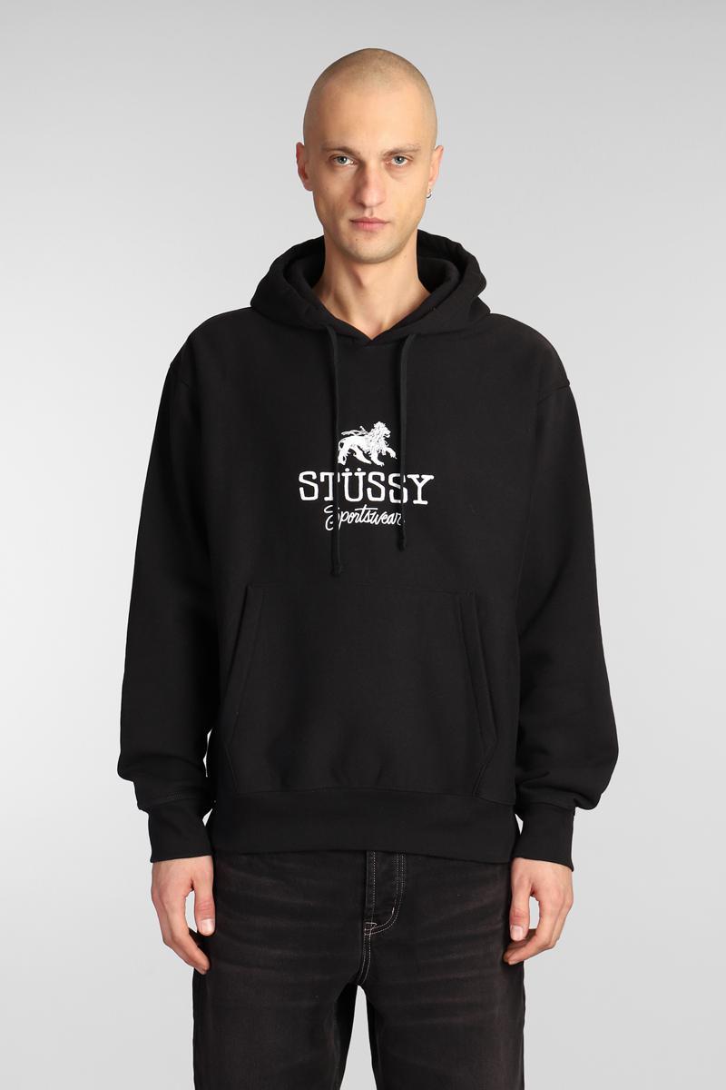 STUSSY｜HOODIES/SWEATS (118578 BLACK) Relaxed Zip Hoodie – Washed Black | Sweats | Stüssy