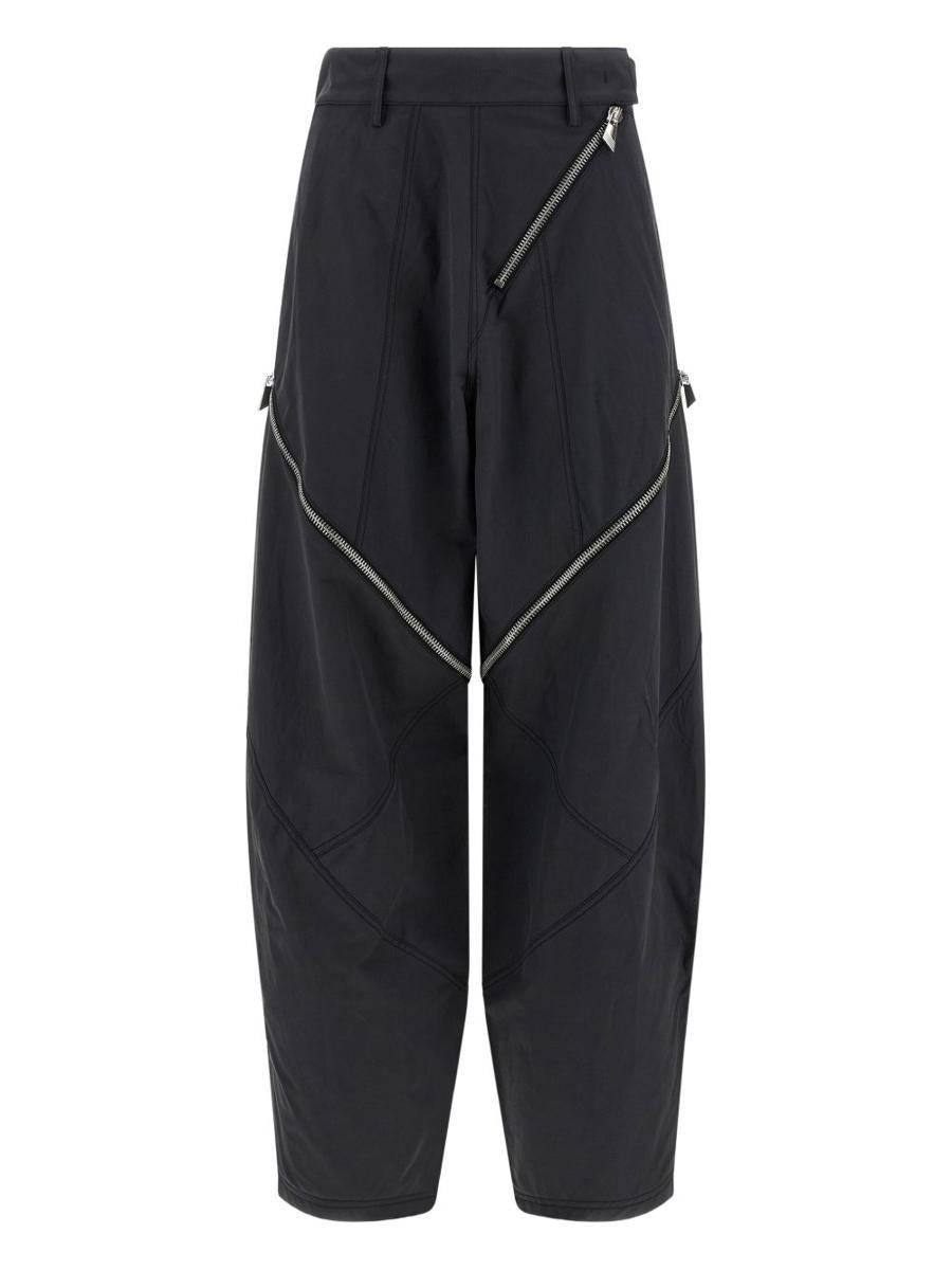 パンツ THE ATTICO Women Straight Pants 250WCP00034 876 GREY The Attico Straight-leg pants for Women | Online Sale up to